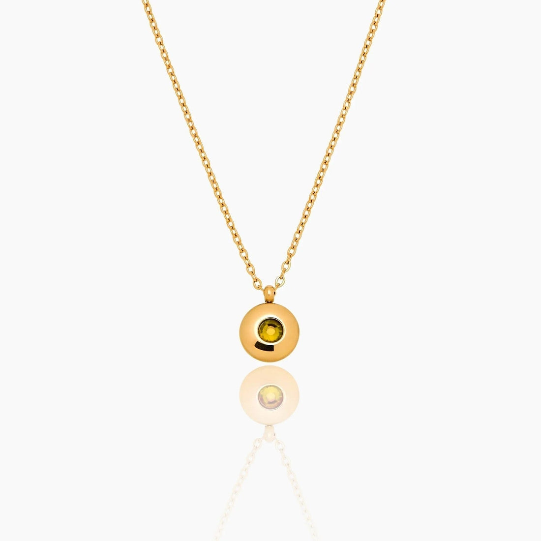 Mini Birthstone Pendant Necklace